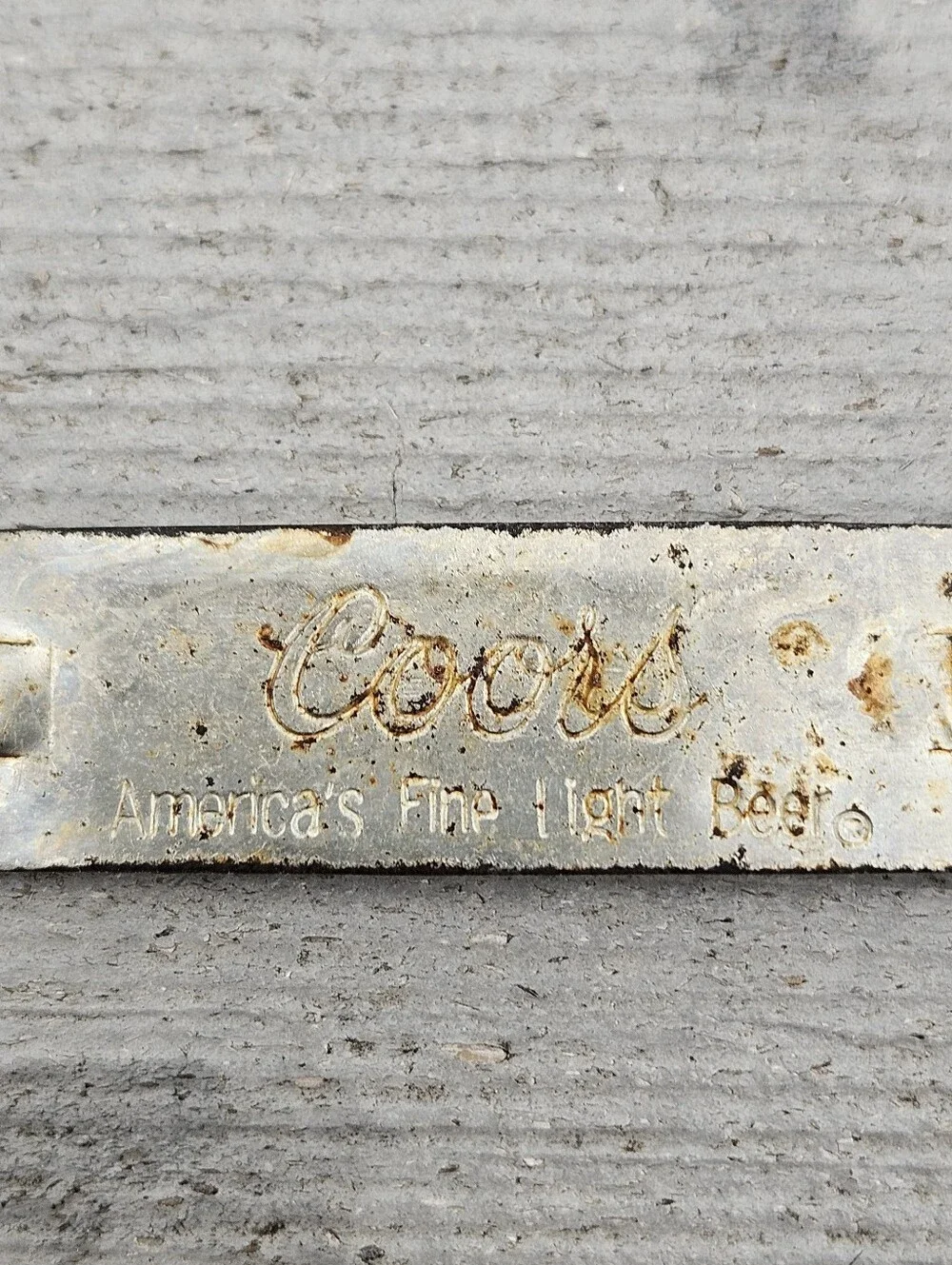 vintage Coors Light Beer Bottle Opener